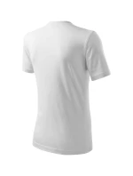 Klasické tričko unisex biele