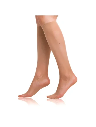 Silonkové podkolienky FLY KNEE highs 15 DEN - Bellinda - almond Silonkové podkolienky FLY KNEE highs 15 DEN - Bellinda - almond