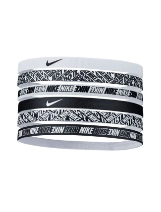 Pásky do vlasov s potlačou Nike 6-pack W N0002545-176