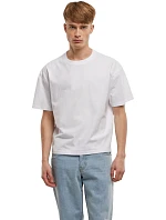 Build your Brand BY 439 Pánske hrubé tričko „Cropped Oversize“ 56.0439 biele