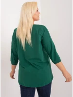 Blúzka RV BZ 9449.76 tmavozelená