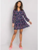 WN SK 21049 šaty.38X tmavo modrá