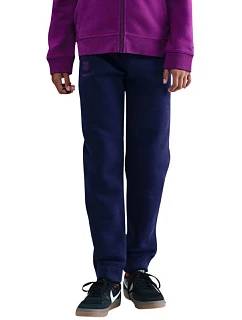 Detské nohavice Nike FC Barcelona 25/26 Tech Fleece, tmavomodré HM4108 594