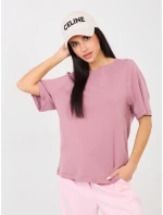 Tričko RV TS A1090.30 tmavoružové