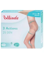 Dámske tvarujúce pančuchy 3 ACTIONS 25 den Black - BELLINDA Dámske tvarujúce pančuchy 3 ACTIONS 25 den Black - BELLINDA
