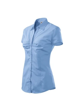 Dámska košeľa Chic W MLI-21415 modrá - Malfini
