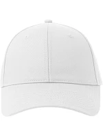 Atlantis Headwear Hit-S 6-panelová čiapka s kšiltom 33.0270 biela Atlantis Headwear Hit-S 6-panelová čiapka s kšiltom 33.0270 biela