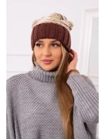Dámska čiapka Feba K330 hnedá