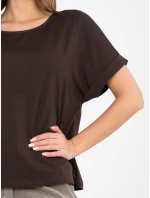 Blúzka RV BZ A1185.19 tmavohnedá