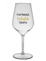 MAMINKINA TEKUTÁ TERAPIA - priehľadný nerozbitný pohár na víno 470 ml MAMINKINA TEKUTÁ TERAPIA - priehľadný nerozbitný pohár na víno 470 ml