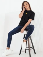 Dámske džínsové nohavice CANOS navy blue FashionStreet UY1959