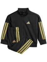 Detské tepláky adidas Essentials Climacool black and gold JC8857