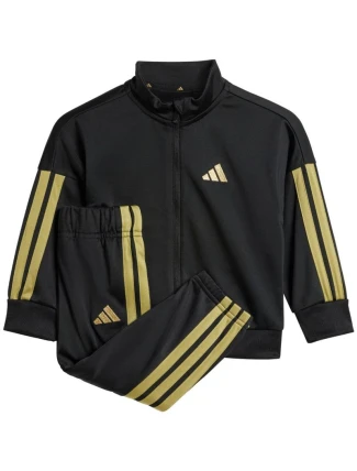 Detské tepláky adidas Essentials Climacool black and gold JC8857