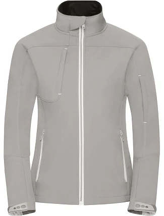 Russell Athletic 410F Dámska 3-vrstvová softshellová bunda Bionic 10.410F stone Russell Athletic 410F Dámska 3-vrstvová softshellová bunda Bionic 10.410F stone