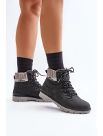 Ocieplane Trapery Damskie Lee Cooper LCJ-24-03-3043 Czarne