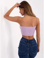 Vrchná časť D16005M02459A svetlo fialová