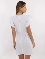 Šaty LK SK 506795 1.99 biela a čierna