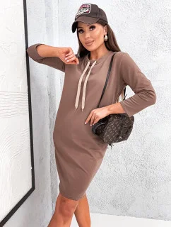 Športové mini šaty Cappuccino (504)