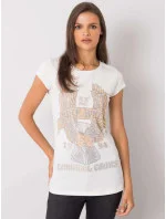 Dámske tričko EM TS ES 21 533.16 ecru - FPrice