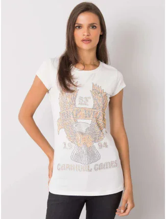 Dámske tričko EM TS ES 21 533.16 ecru - FPrice