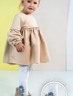 DIEVČENSKÉ VISKÓZOVÉ PANČUCHY S KIROU DR2336