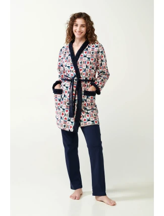 Vamp - Dámsky župan s potlačou 19508 - Vamp