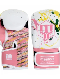Boxerské rukavice MJE - RPU-ART-PINK