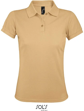 SOL'S Prime Women Dámske polo tričko z hustej bavlny 25.0573 pieskové SOL'S Prime Women Dámske polo tričko z hustej bavlny 25.0573 pieskové