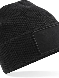 Beechfield B 540 Pletená čiapka Thinsulate™ Patch 53.0540 čierna
