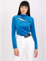 Blúzka DHJ BZ 6561.09P tmavo modrá