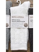 Ponožky WiK Soxlandia 3078, vzor 52, z merino vlny, veľkosti 35–42 Ponožky WiK Soxlandia 3078, vzor 52, z merino vlny, veľkosti 35–42