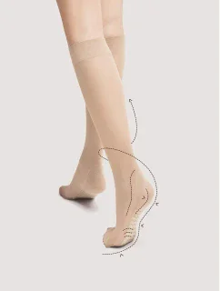 Dámske podkolienky Fiore Body Care Massage M 2100 20 den