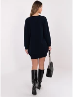 Šaty RV TU 5184.93P tmavomodré