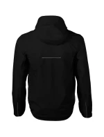 Dúhová bunda pánska čierna