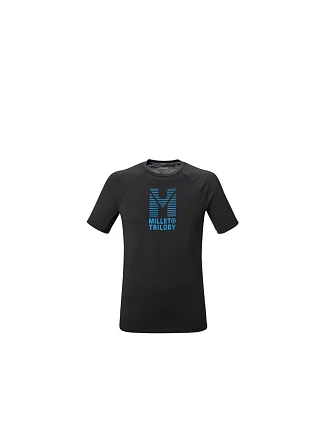 Pánske tričko MILLET Trilogy Icon Ts Ss M, čierne