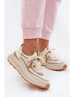 Dámska športová obuv Big Star TT274571 HI-POLY SYSTEM Beige