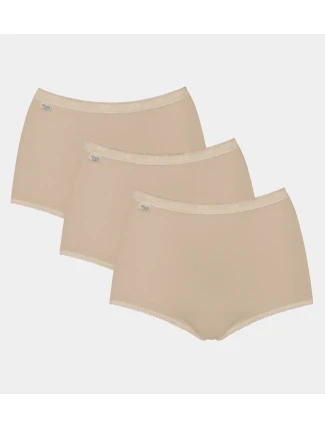 Dámske nohavičky sloggi Basic+ Maxi 3P - telové - SLOGGI Dámske nohavičky sloggi Basic+ Maxi 3P - telové - SLOGGI