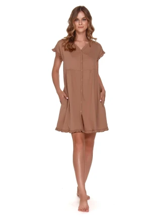 Nočná košeľa 9600 brown - Doctornap