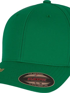 Flexfit 6277RP 6-panelová čiapka z recyklovaného materiálu Flexfit 55.77RP zelená