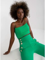 DHJ nohavice SP 16008.01X zelená