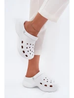 Dámske penové papuče na pevnej podrážke Big Star RR274A119 White Dámske penové papuče na pevnej podrážke Big Star RR274A119 White