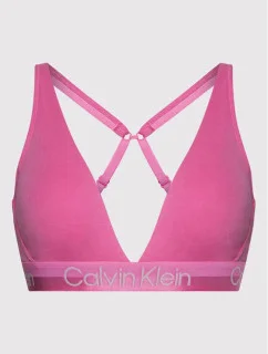Dámska športová podprsenka QF6683E - TO3 - Hollywood ružová - Calvin Klein