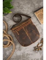 Taška z prírodnej kože T-61-HBR 191537 Galanter