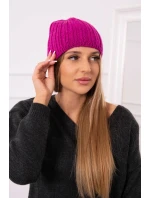 Dámska čiapka Rebecca K345 fuchsiová - Oliwier Dámska čiapka Rebecca K345 fuchsiová - Oliwier