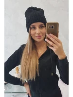 Dámska čiapka Irmina K333 čierna