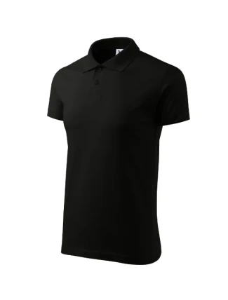 Single J. pánske polo tričko čierne