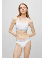 Dámska športová podprsenka BOSS Bralette s vypchávkami 50469628-100 - HUGO