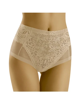 Dámske vyššie tvarujúce nohavičky Hoty Beige - Wolbar