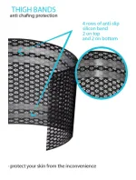 Čipkové ochranné pásky na stehná WZ.2 L Čipkové ochranné pásky na stehná WZ.2 L