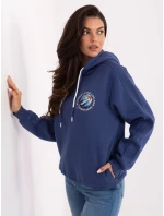 Mikina D10600BK02784A tmavomodrá